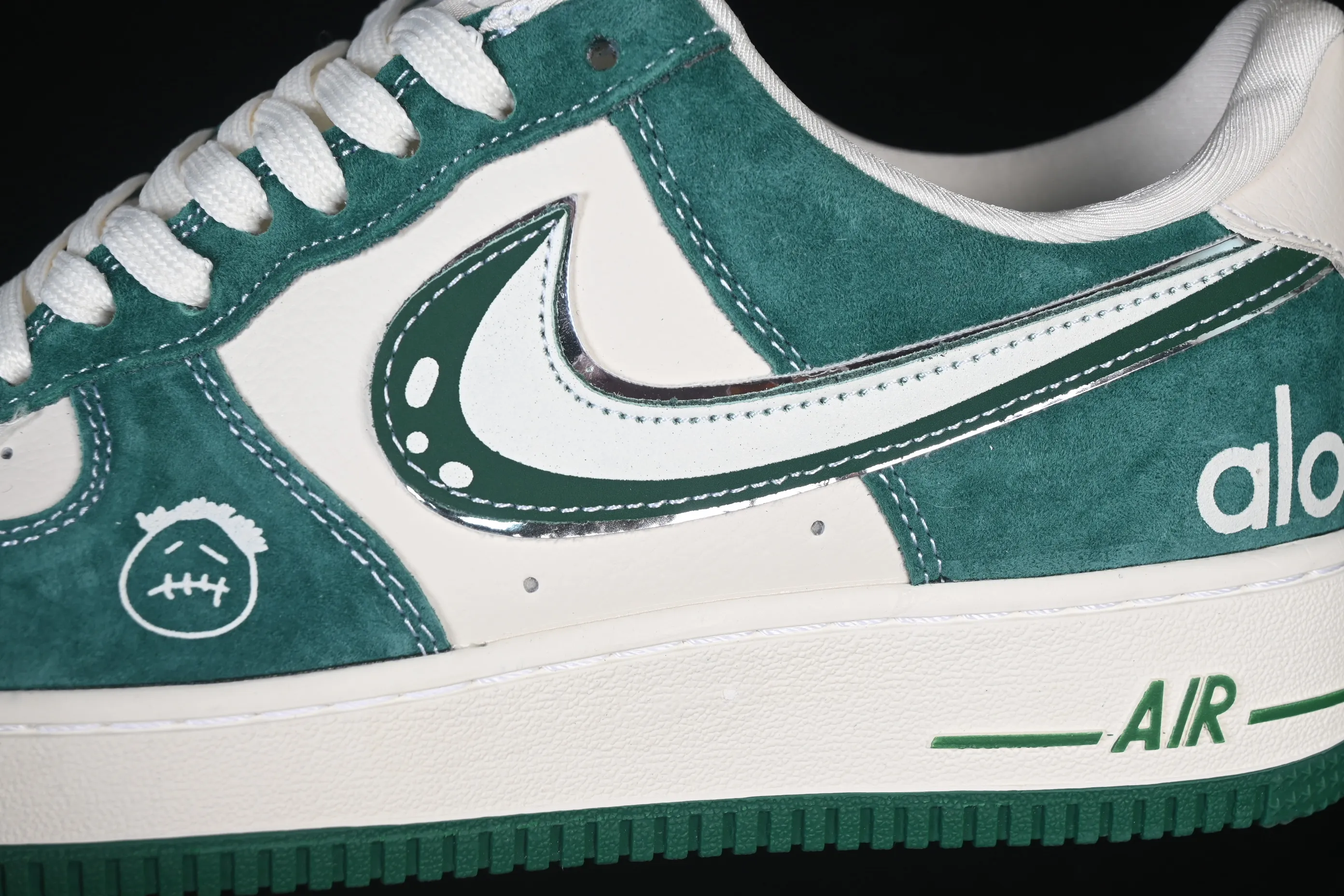 All categories Nk Air Force 1 Air Force series Nk Air Force 1 Low Air Force low-top Nike Air Force 1'07 Low joint Tiffany green Air Force 1 low-top casual sneakers SY1388-011